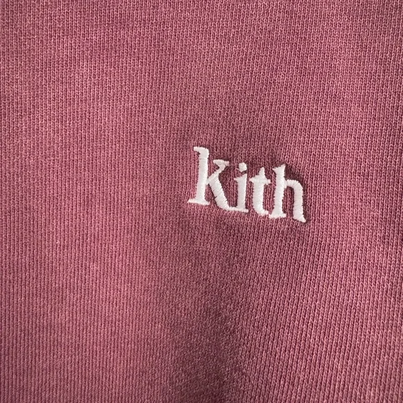 Kith Burgundy Crewneck Sweatshirt - Picture 7 of 10